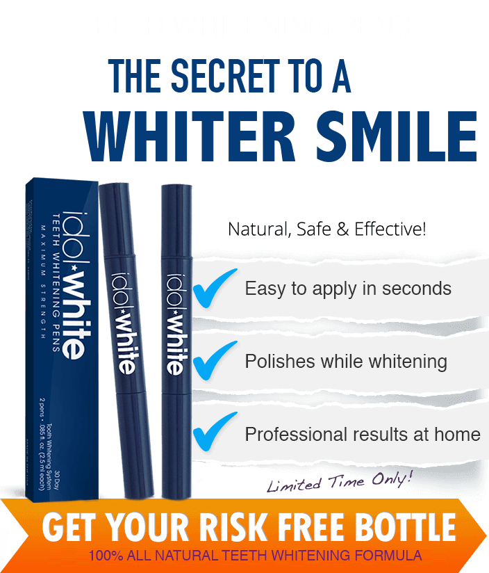 idol white tooth whitening